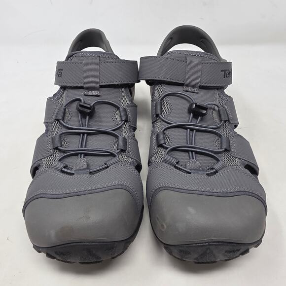Teva Gray Trail Hiking Sandals Outdoor Water Shoes Quick Dry Mens Size 10 - Picture 3 of 8